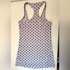 Lululemon "COOL" Racerback Tank, "High Noon Dot Lilac," size 6